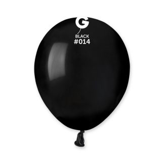 Lateks Balon Gemar A50/014 Pastel Crni, 13cm (1 kom)