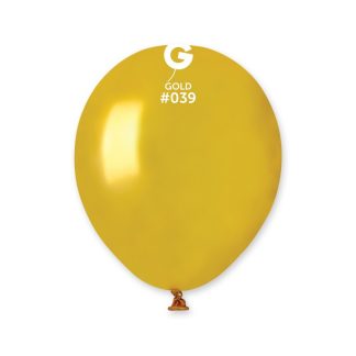 Lateks Balon Gemar AM50/039 Metalik Zlatni, 13cm (1 kom)