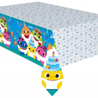 Party / Rođendan Stolnjak - Baby Shark, Papirnati, 120x180 cm