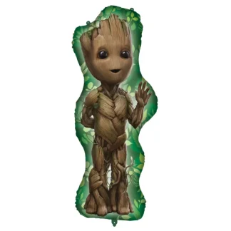 Folijski Balon – Guardians Of The Galaxy - Groot ~ 46x100cm