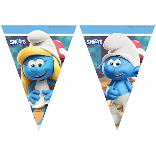 Štrumpfovi Banner Zastavice 2,3m