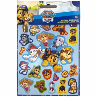 Paw Patrol set od 600 naljepnica s motivima Chasea, Skye, Marshalla, Rubblea i ostalih Psića u ophodnji. Savršen za kreativnu igru, ukrašavanje i rođendanska iznenađenja.