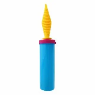 Dual Action ručna pumpa za balone s ergonomskom ručkom i nastavkom za brzo napuhavanje. Idealna za izradu balonskih dekoracija i party aranžmana.
